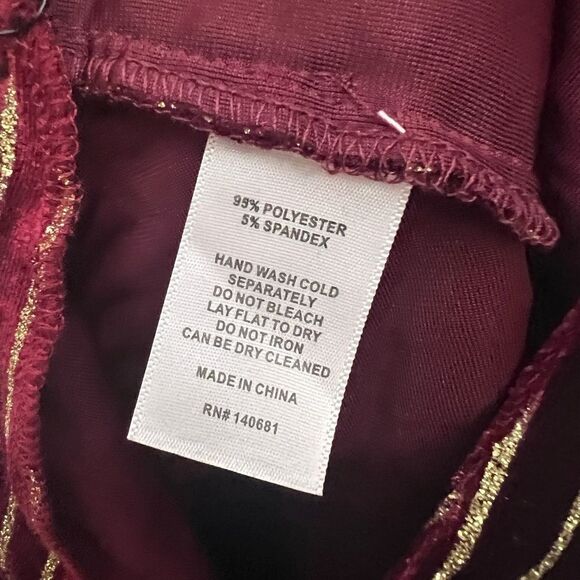 Unique Vintage Velvet Midi Skirt - Picture 6 of 7